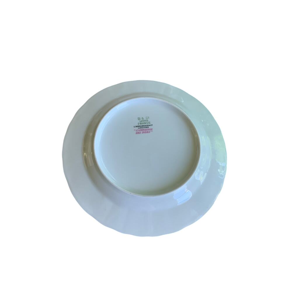 Limoge France 
Compagnie Des Indes Red by Bernardaud Salad Plate 7.5 inch - Picture 4 of 9
